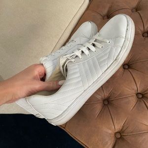 White athletic/tennis shoes